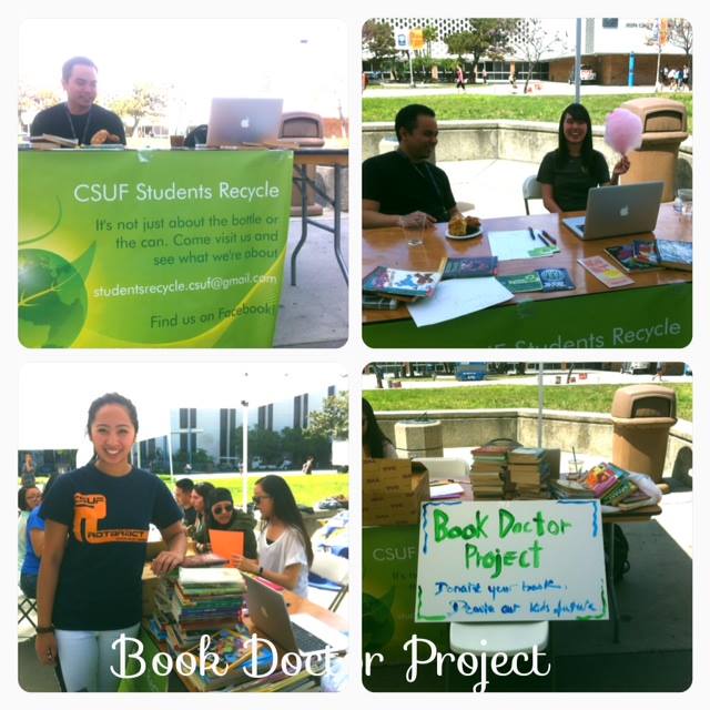 his is a simple project where we will take previously owned books and restore them to greatness! During the event, at our table, we will sanitize the books, erase or white out marks, and tape torn bindings. We will be cleaning and mending used books that will be distributed to underprivileged children.  • If you have any children book, please save them and bring them at our table at the quad on April 9th from 10 am to 2 pm. Thank you so much for your great helps.. Please call Sky pham at 714-759-0980 to schedule to drop off your donation. 